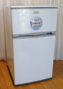 アビテラックス 96L 直冷式 2ドア冷蔵庫 ホワイト