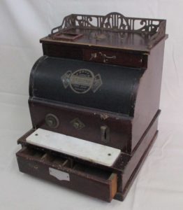 matsumoto co レトロ　アンティーク　木製レジスター