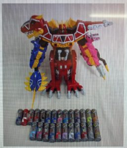 獣電戦隊キョウリュウジャー カミツキ合体 DXキョウリュウジン 獣電池25本